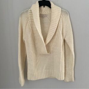 LOFT Women’s V Neck Knit Long Sleeve Sweater